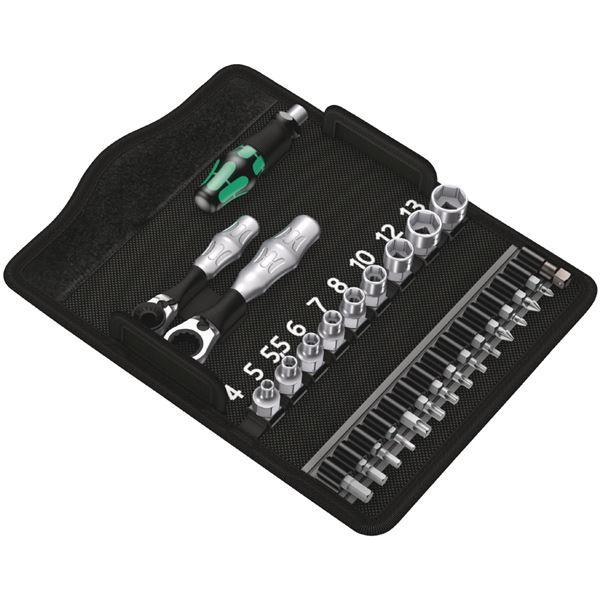 WERA ヴェラ ラチェットハンドルソケット セット 135918 工具 ツール DIY 作業工具 道具