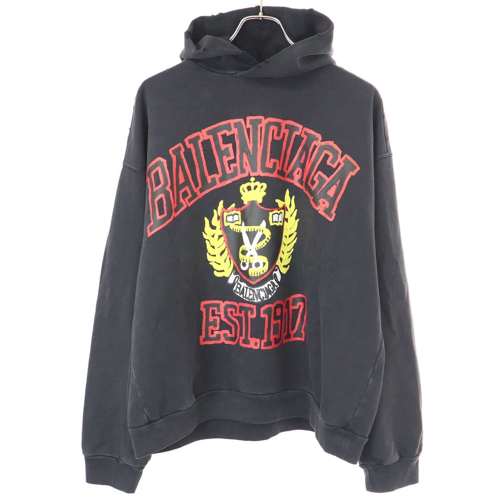 BALENCIAGA バレンシアガ 23AW DIY COLLEGE LOGO HOODIE