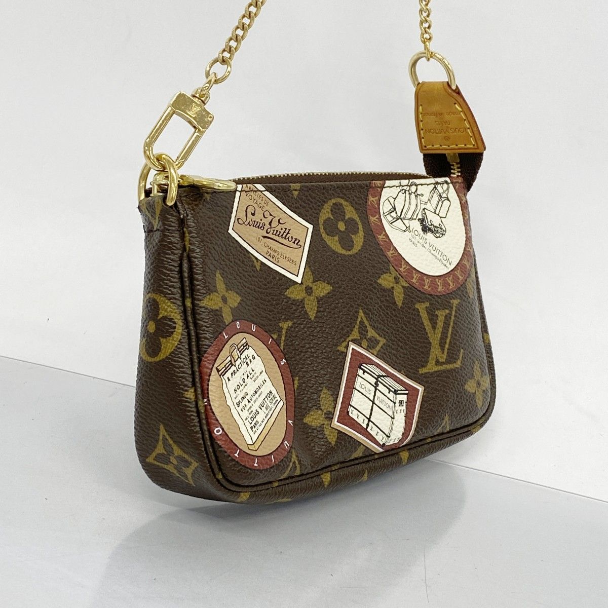 5id4829-h】ルイヴィトン ポーチ モノグラム ミニポシェットアクセ  