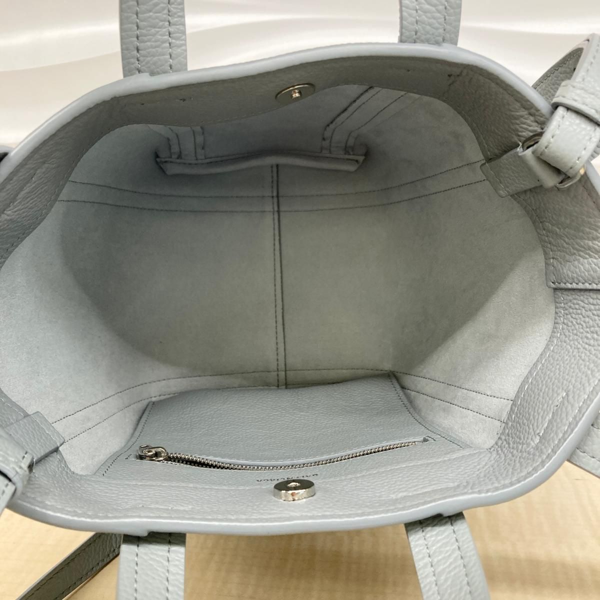 中古】 BALENCIAGA （バレンシアガ） ｴﾌﾞﾘﾃﾞｲ XS ﾉｰｽｻｳｽ ﾄｰﾄ バッグ 