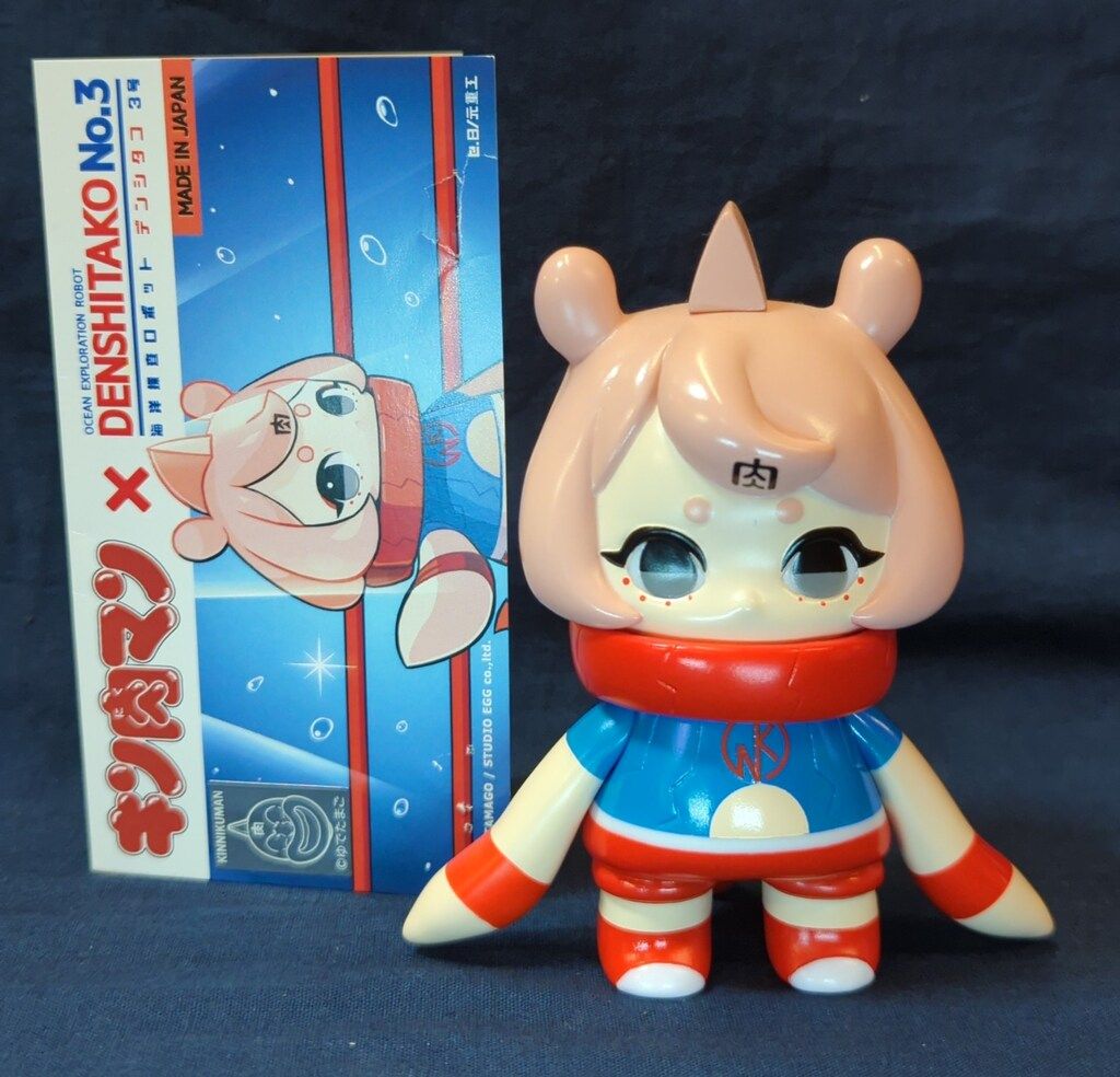 デンシタコ3号 キン肉マン ソフビ フィギュア 日ノ元重工 日ノ元重工 HAKURO デンシタコ3号 キン肉マン - メルカリ