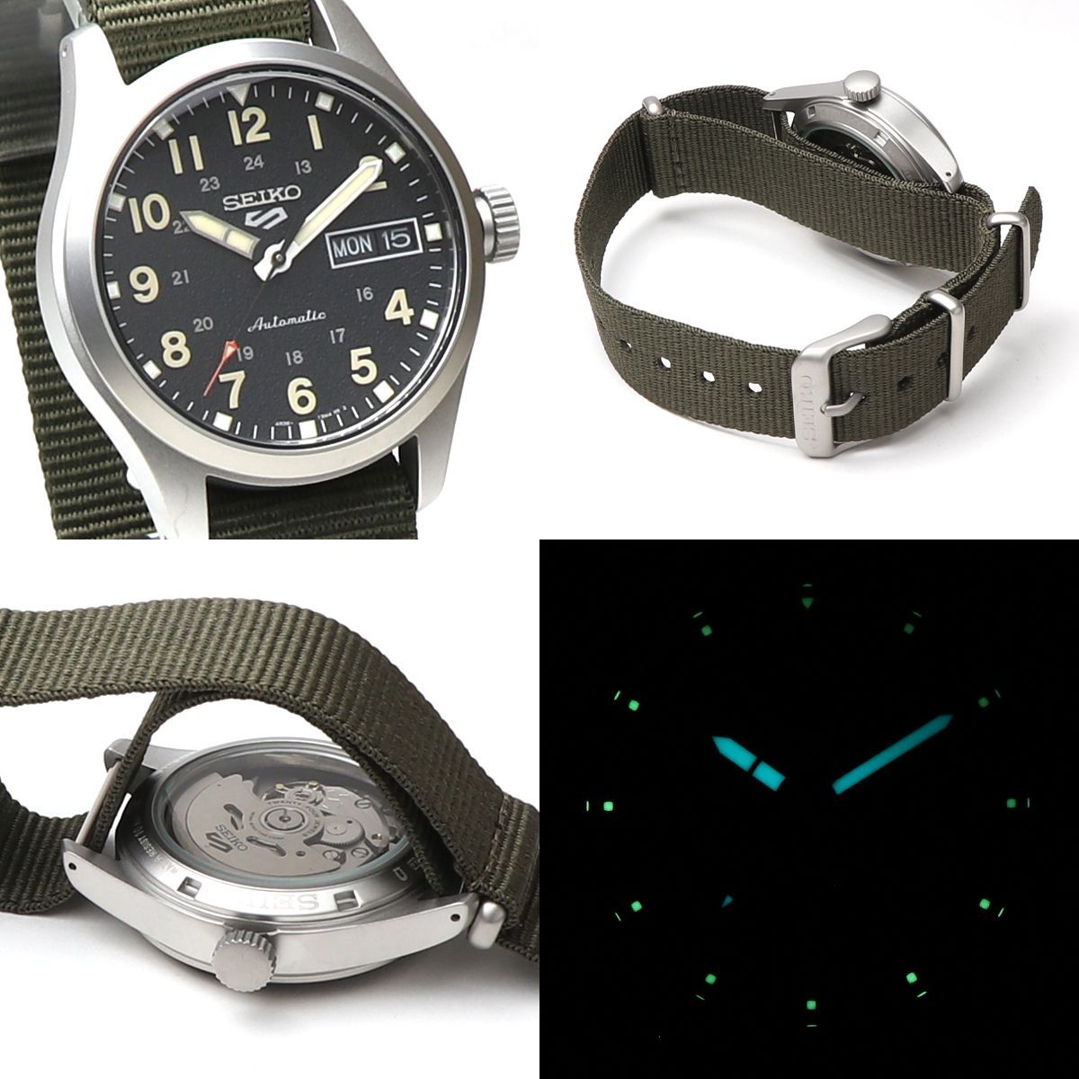 セイコー SEIKO セイコー5 スポーツ ミリタリー SEIKO5 sports 