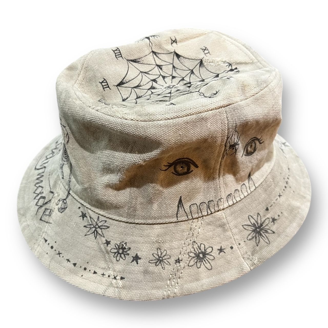 READY MADE 23AW DR.WOO BUCKETHAT TATOO コラボ ヴィンテージコットン