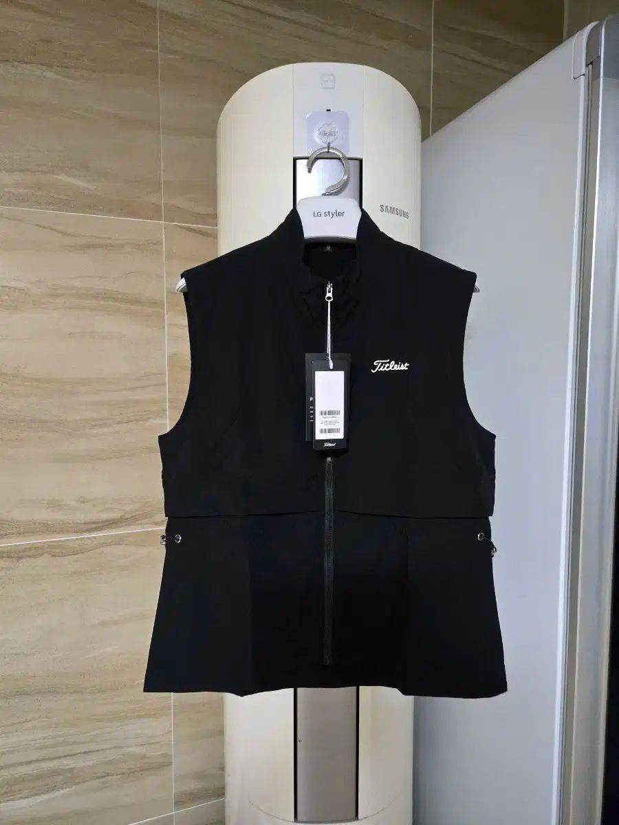 Titleist タイトリスト レディース ブラック ウィンドブレーカー ベスト LLC-HASEGAWATOSO_COM