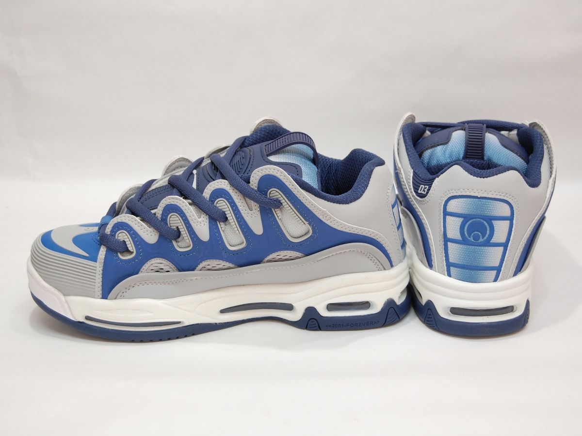 OSIRIS D3 2001 grey/blue/black オサイラス グレー ブルー
