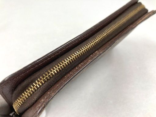 ルイヴィトン ダミエ ジッピーウォレット ポルトモネジップ 長財布 財布 茶色 ルイヴィトン ポルトモネジップ ダミエ 長財布 LOUIS VUITTON ルイ