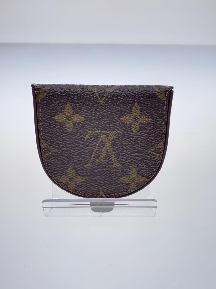 LOUIS VUITTON ポルト・モネ・キュヴェット_モノグラム・キャンバス_BRW PVC ブラウン レディース - メルカリ