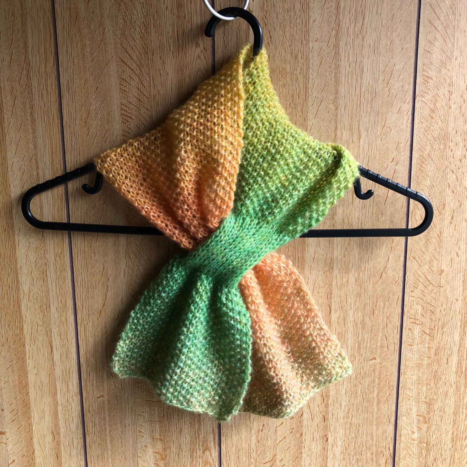 リボンマフラー ハンドメイド - メルカリ 