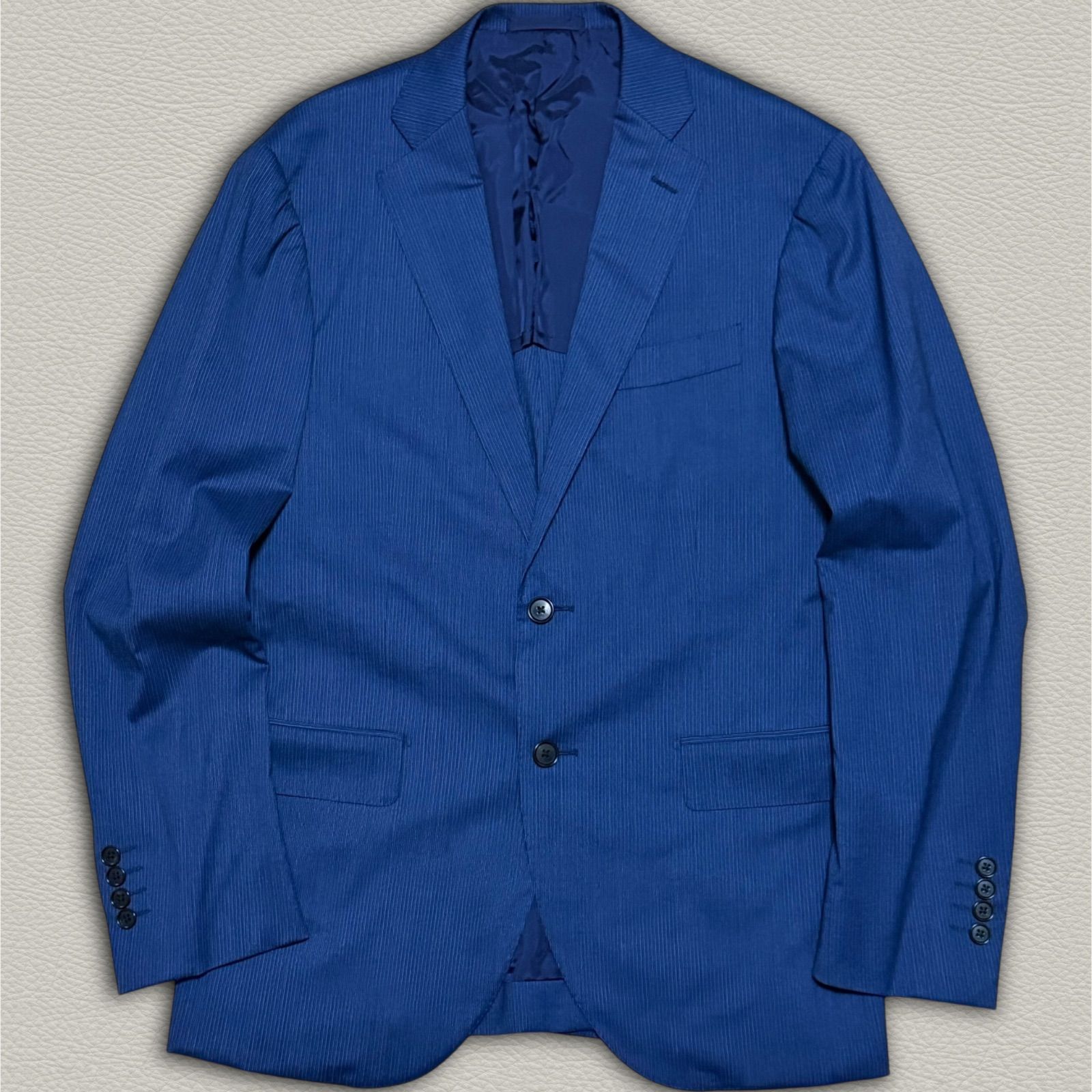 BEAMS HEART ビームスハート スーツ セットアップ ネイビー Мサイズ BEAMS HEART セットアップ ベーシック ソリッド 2ボタン スーツ