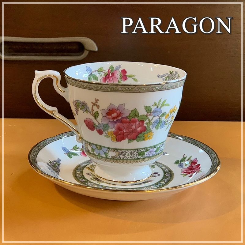 超激得，送料無料 パラゴン Paragon アンティーク カップ&ソーサー