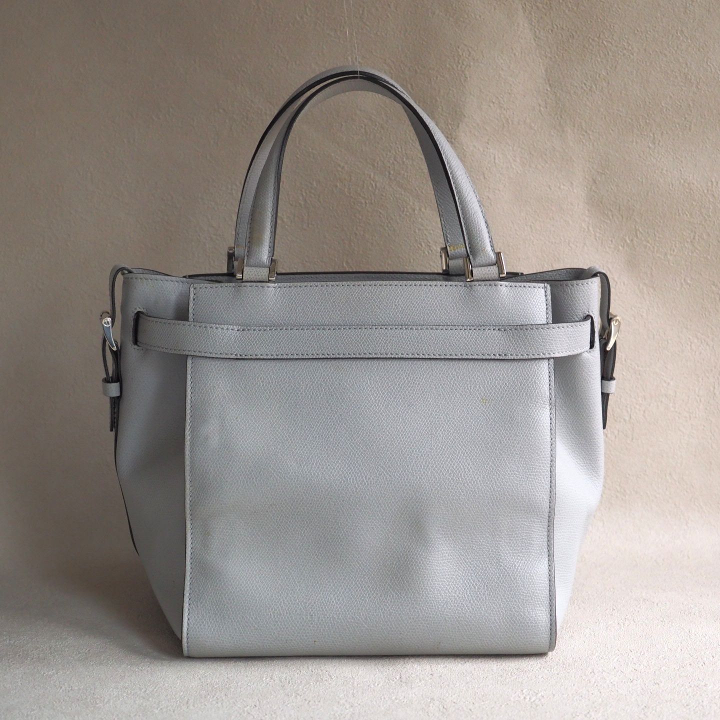 美品☆ ヴァレクストラ Valextra 2way Bキューブ ハンドバッグ