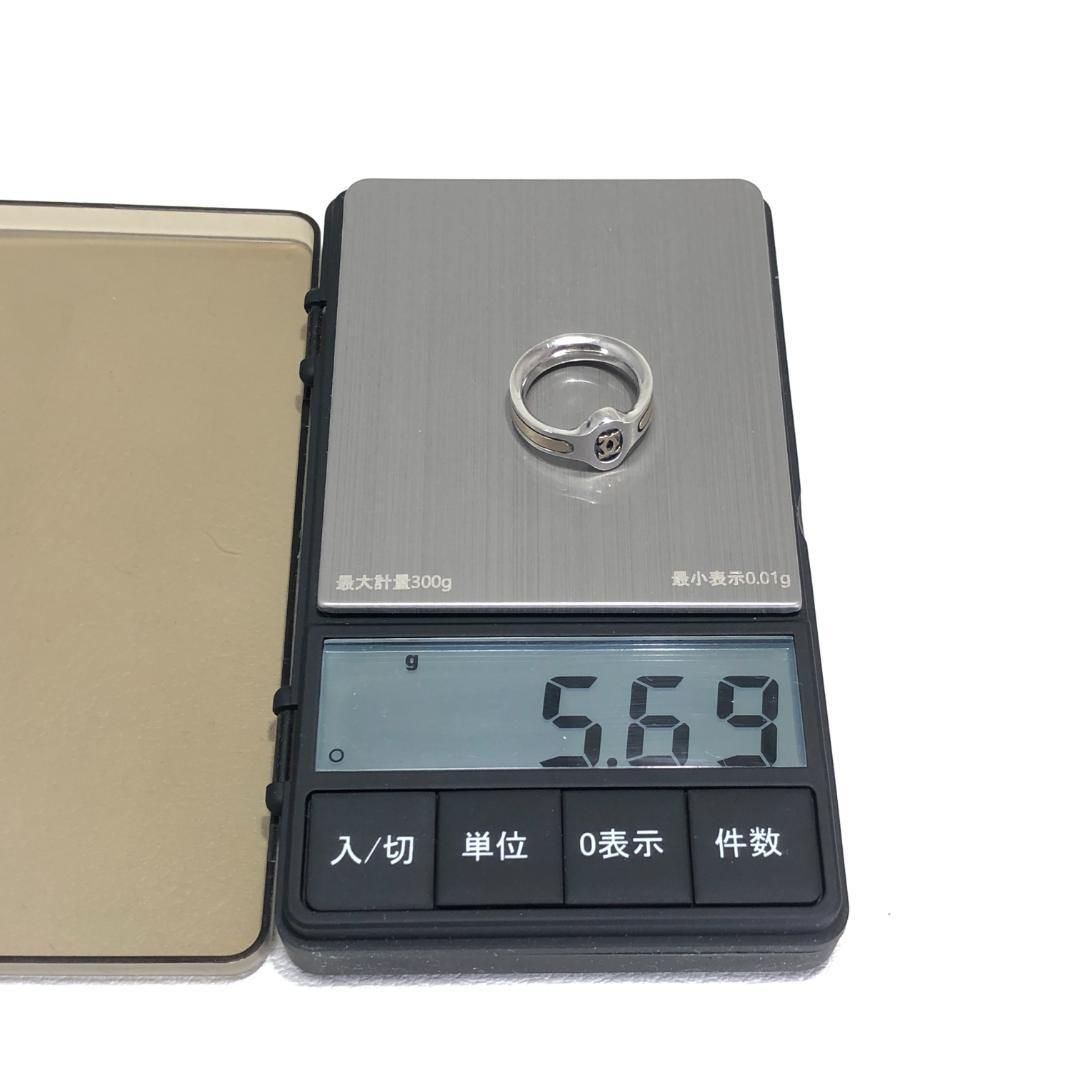 【ヴィンテージ・希少・美品】カルティエ／2C リング SV925・18K／9号 ヴィンテージ・希少】Cartier カルティエ／2C デザイン リング／／9号