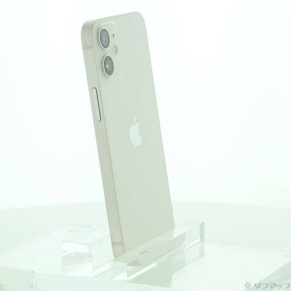 中古品〕 iPhone12 mini 64GB ホワイト MGA63J／A SIMフリー
