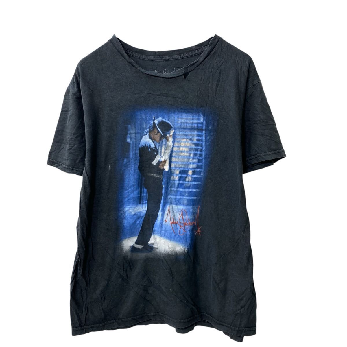 Michael Jackson 半袖 プリントTシャツ M ブラック マイケルジャクソン