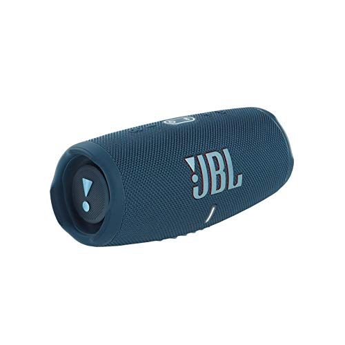 JBL CHARGE5 Bluetoothスピーカー 2ウェイ スピーカー構成|USB C充電|IP67防塵防水|パッシブラジエーター搭載|ポータブル|2021年モデル ブルー JBLCHARGE5BLU