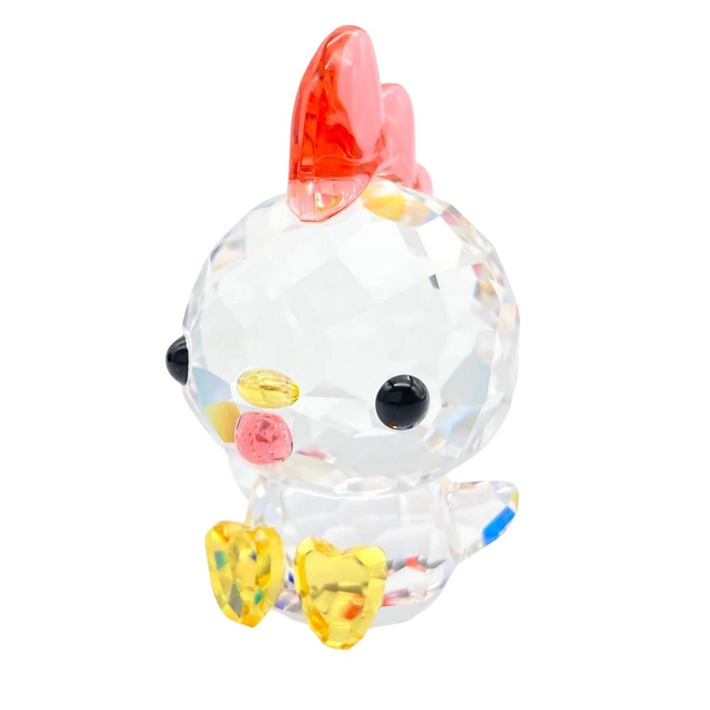 スワロフスキー SWAROVSKI ラブロッツ ゾディアック 酉年 鶏 オブジェ 置物 5302559 クリア 十二支 Rooster