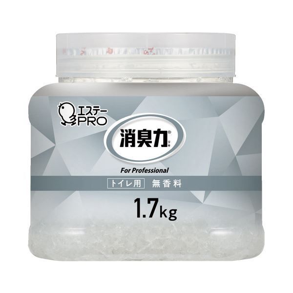 まとめ エステー 消臭力 業務用 ゲル トイレ用 本体 1.7kg 無香料 ×10セット