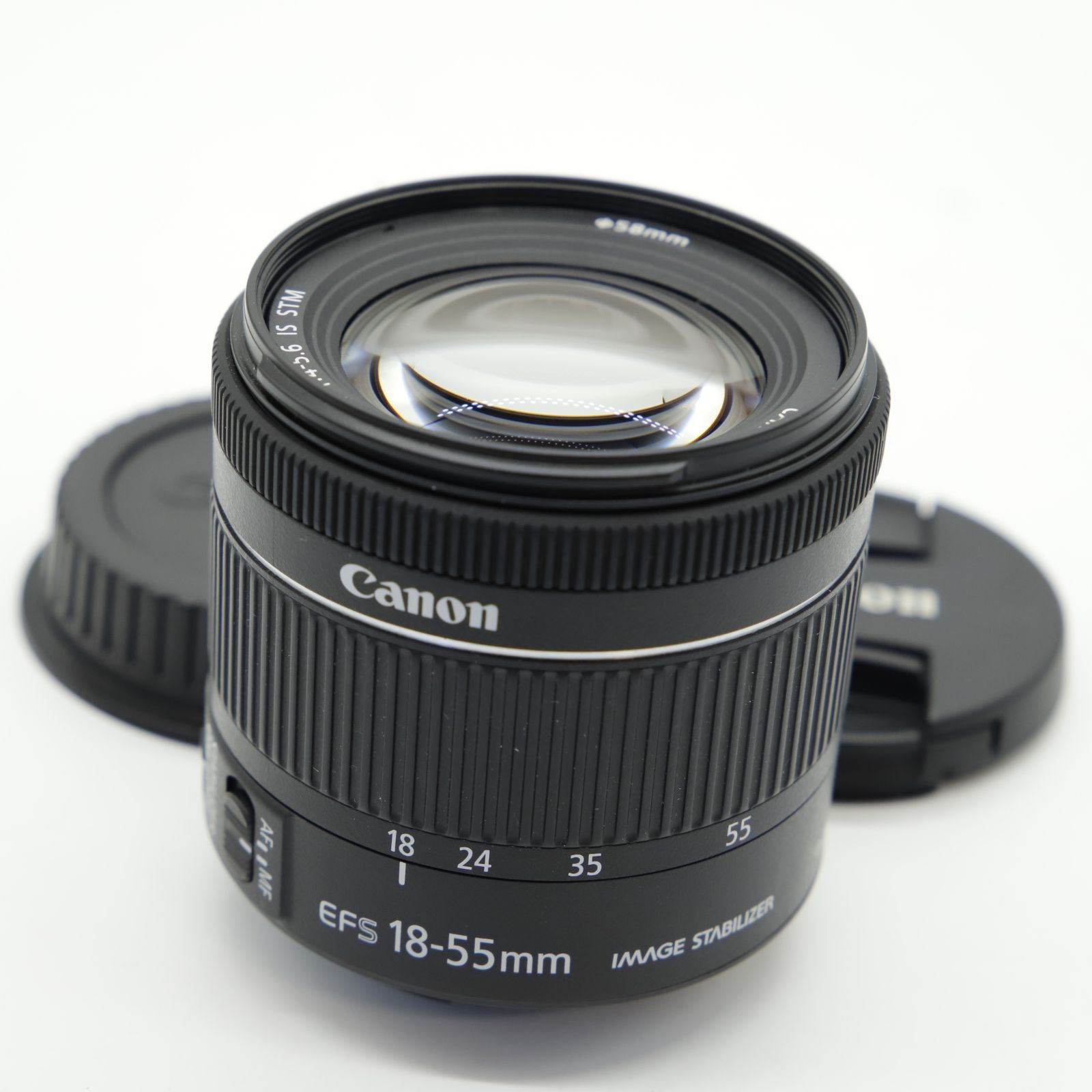 □ほぼ新品□ Canon 標準ズームレンズ EF-S18-55mm F4.0-5.6IS □ほぼ新品□ Canon 標準ズームレンズ EF-S18-55mm F4.0-5.6IS