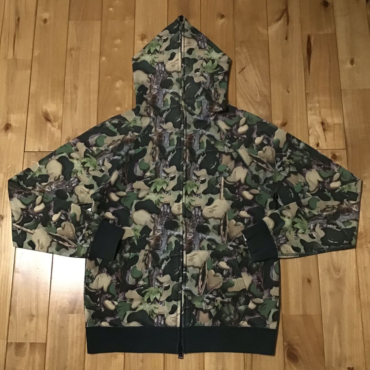 BAPE camo パーカー ベイプ ape エイプ 000000006566 - メルカリ