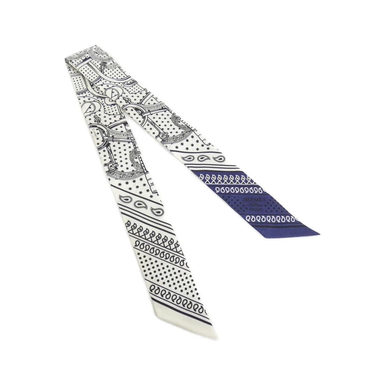 ♥品 エルメス EPERON D OR ツイリー 062978S スカーフ