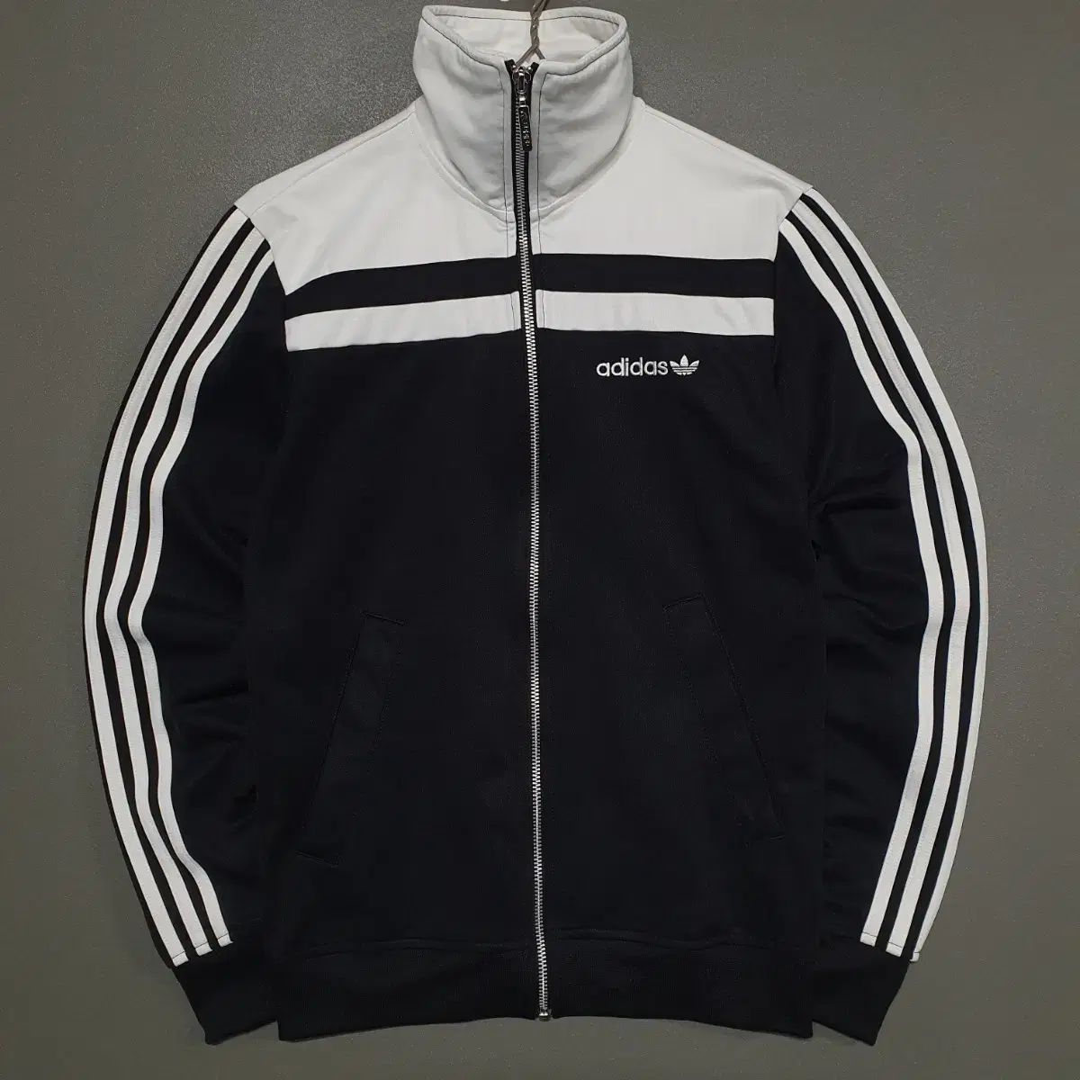 adidas アディダス ヨーロッパ 83 BECKENBAUER ベッケンバウアー 白 黒 ジャージ 白 オレオ トラックトップス ジャケット