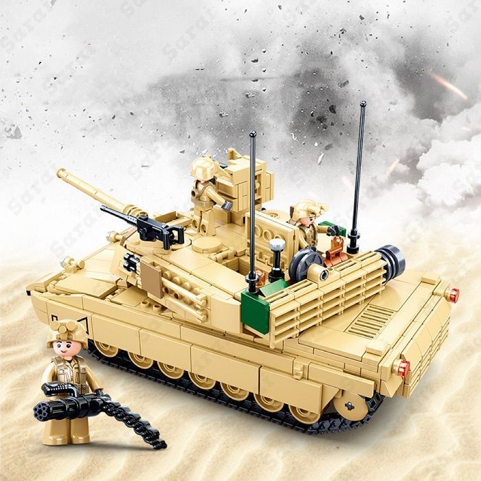 LEGO レゴ 互換 ブロック 模型 プラモデル 主力戦車 M1 エイブラムス