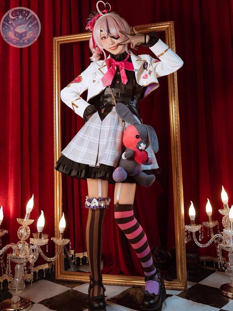 VTuber にじさんじ Maria マリア マリオネット コスプレ衣装 コスチューム ハロウィン仮装 イベント衣装 コスプレセット 高品質コスプレ 再現度高め