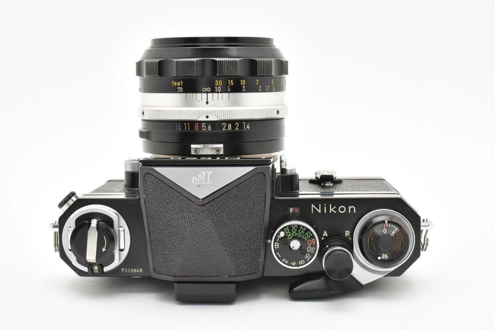 5074 【良品】 Nikon F Eye Level Black Apollo 50mm F1.4 with