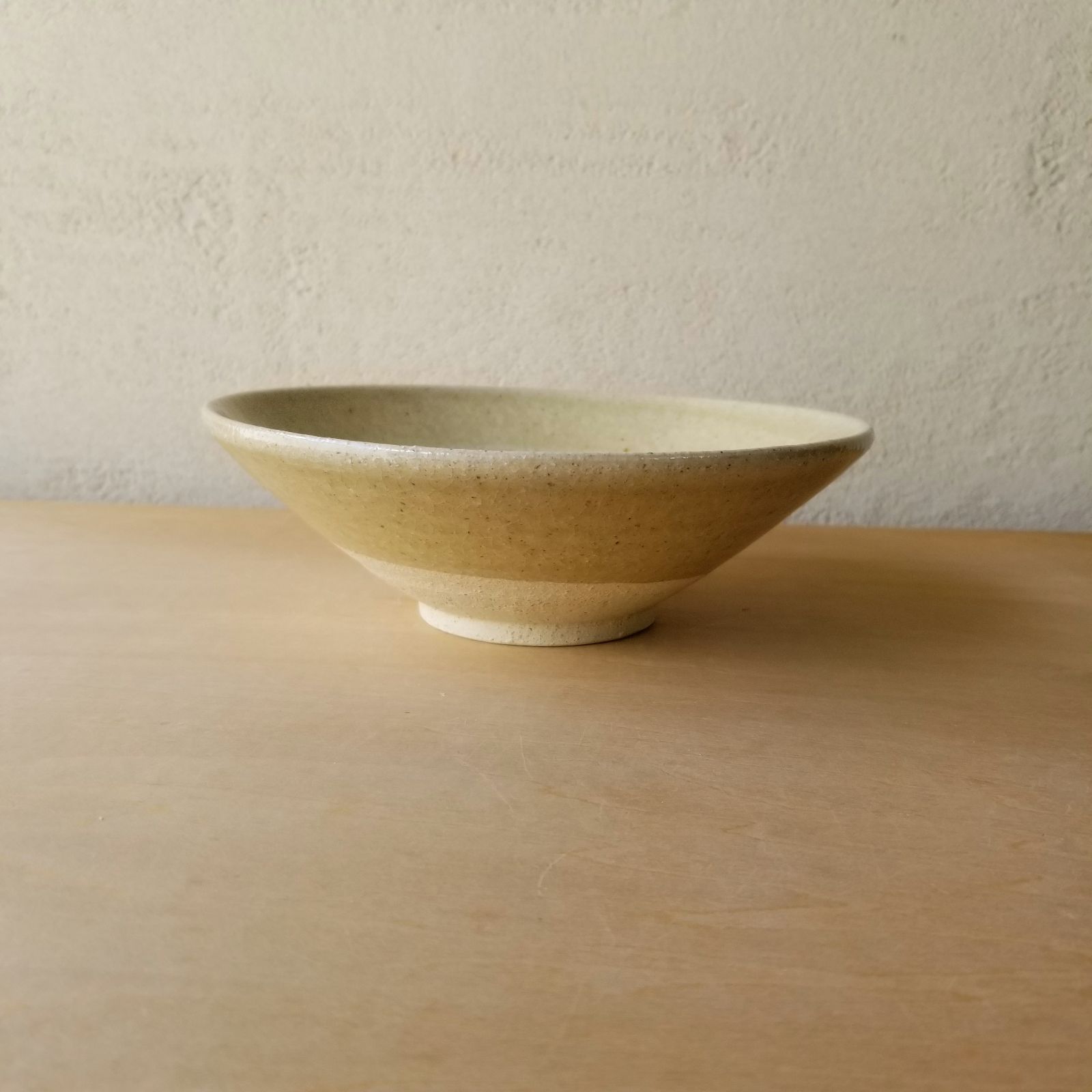 古瀬戸焼平茶碗