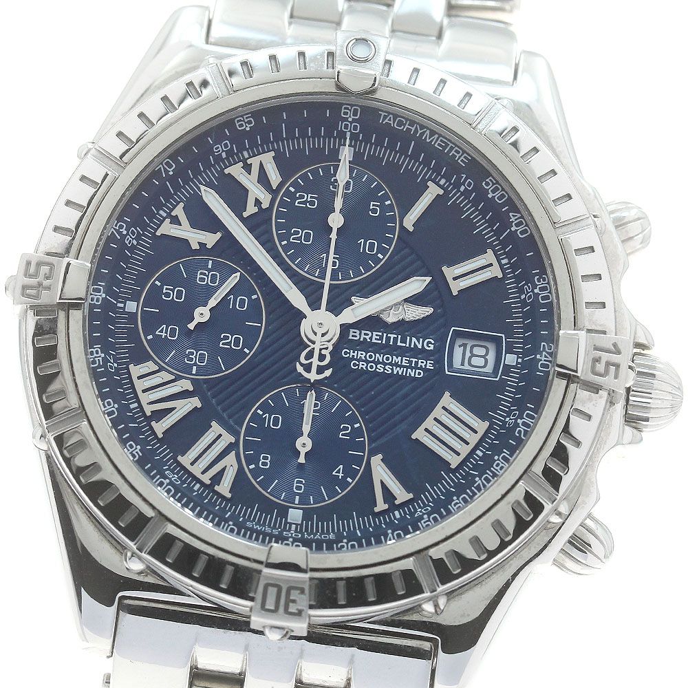 ブライトリング BREITLING A13355 クロスウィンド クロノグラフ 自動巻き メンズ _883539