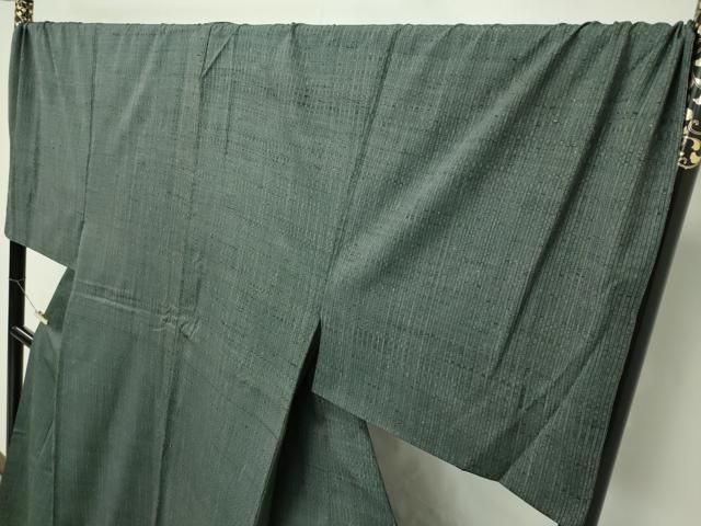 平和屋本店□極上 男性 銀座もとじ キングサイズ 紬 逸品 CZAA2004s5