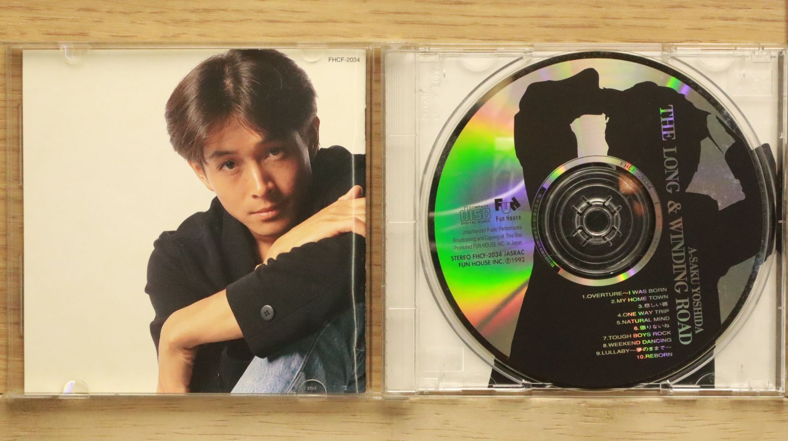 H9 レアアングラ 新品未開封 WORLD REKOWN 国内盤CD☆吉田栄作 with B-reix/□ The Long&Winding Road