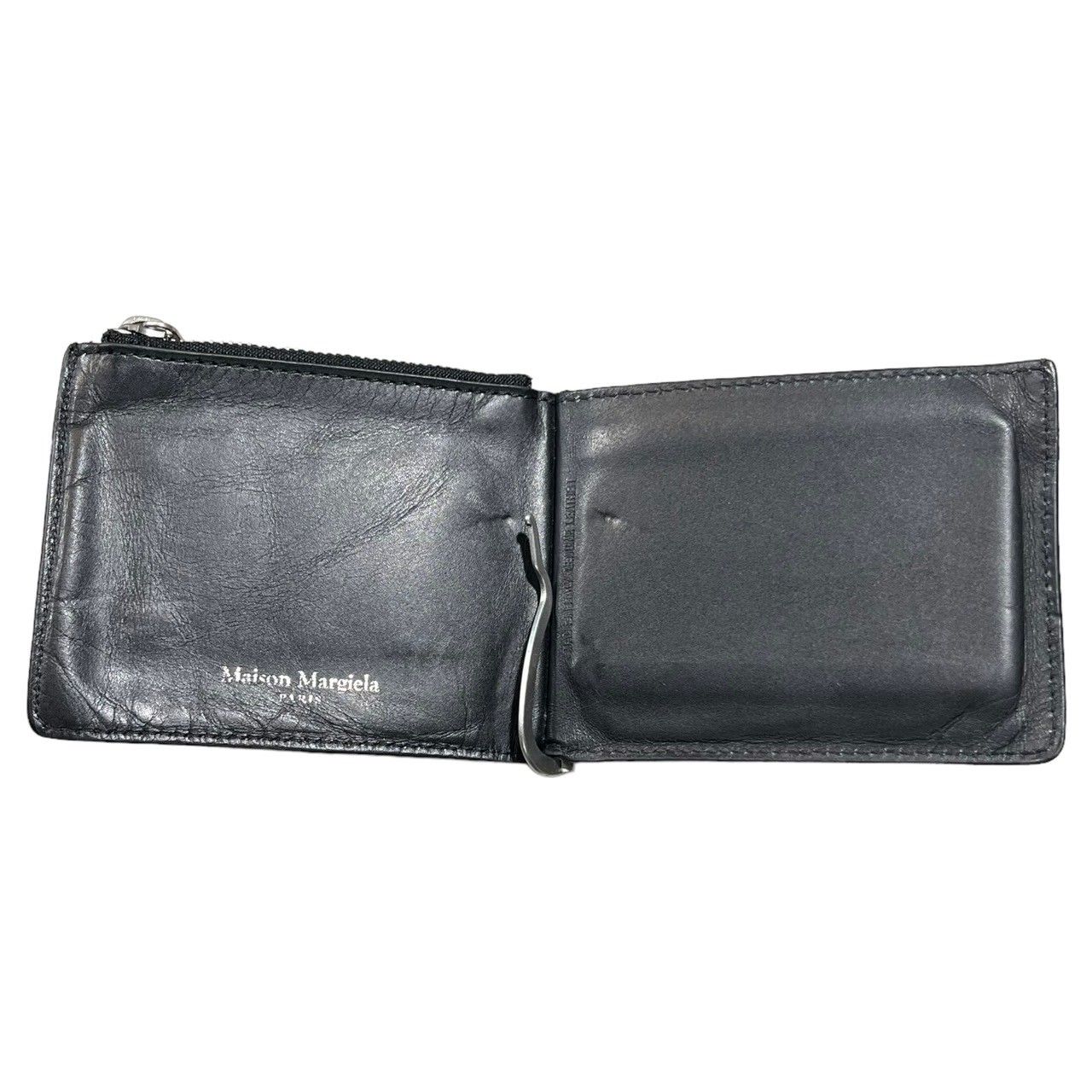 MAISON MARGIELA(メゾンマルジェラ) money clip マネークリップ 財布 四つタグ S35UI0477 ブラック