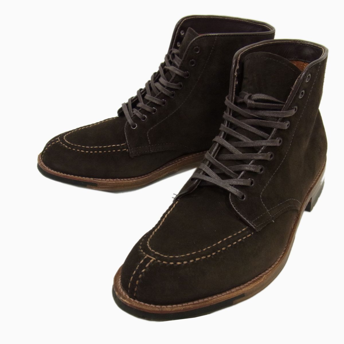 極美品 定価13万◇Alden TANKER BOOT D5912C スウェードレザー