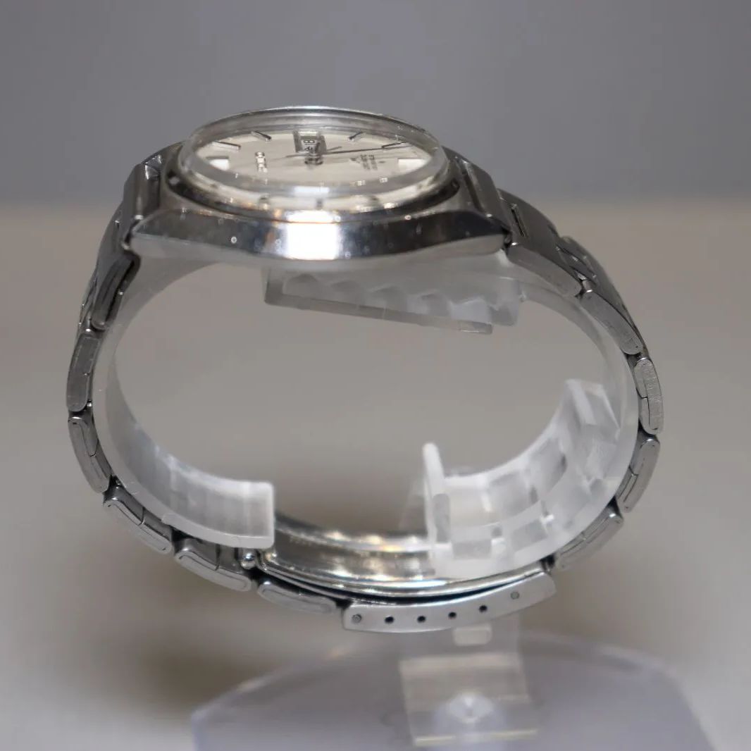 1970年代製】SEIKO LM (LORD MATIC）絹目模様シルバーダイヤル 