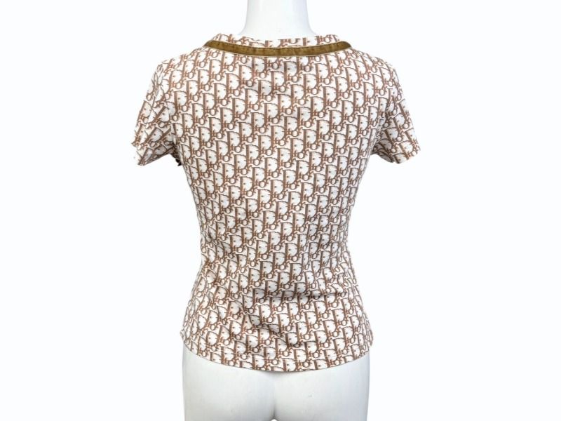 極美品 クリスチャンディオール ガリアーノ期 トロッター 半袖 Tシャツ L 極美品 Christian Dior クリスチャンディオール 半袖VネックT