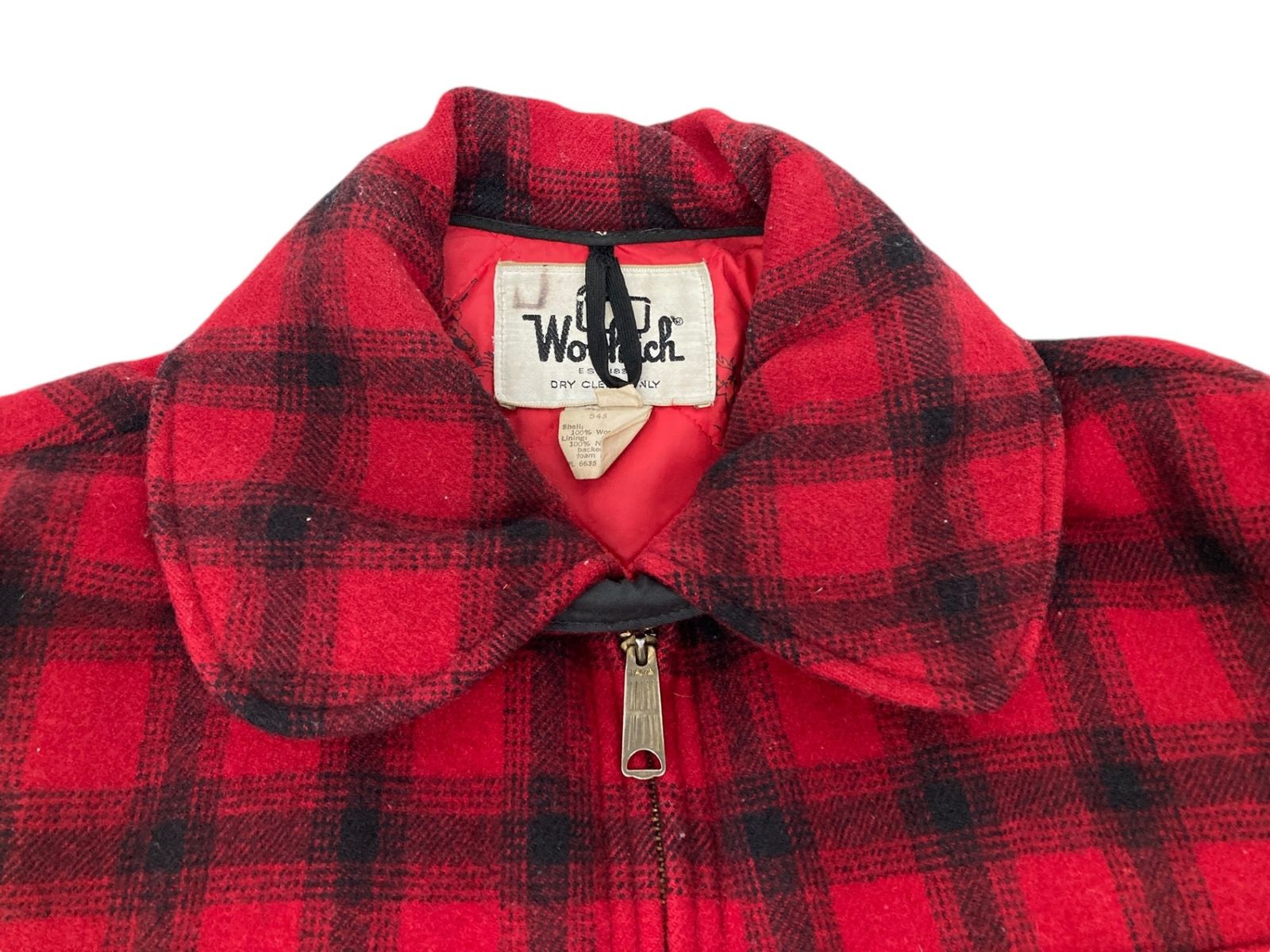Woolrich (ウールリッチ) 70s チェック ウール ハンティングジャケット
