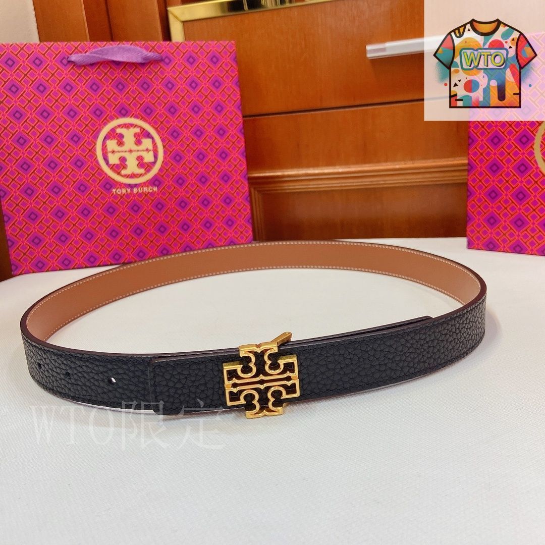 TORY BURCH トリーバーテベルト 今日特価】Tory Burch トリー バーチ ダブルフェイスベルト-3