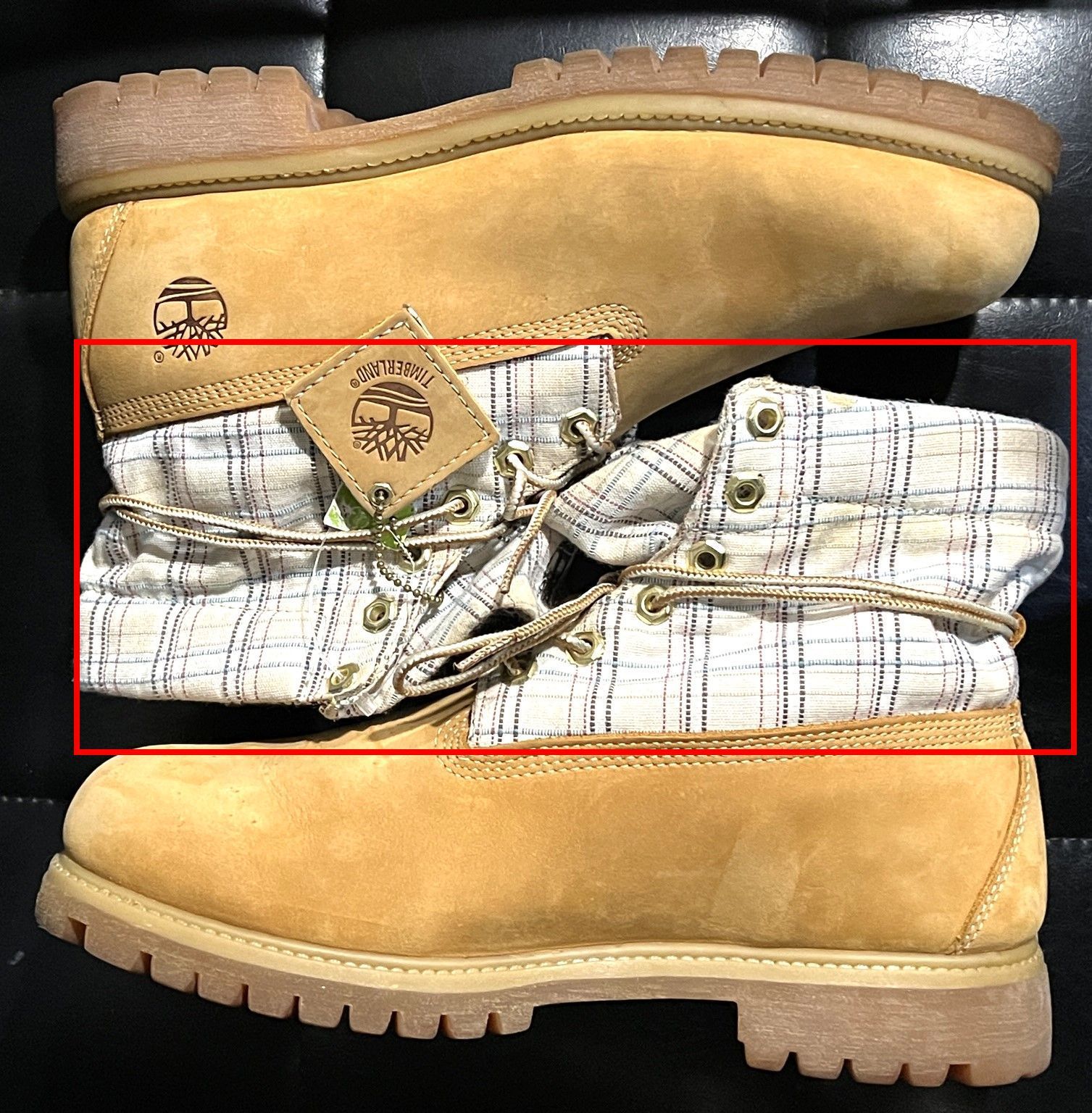 ティンバーランド ロールトップブーツ 27cmワイド 61513 Timberland