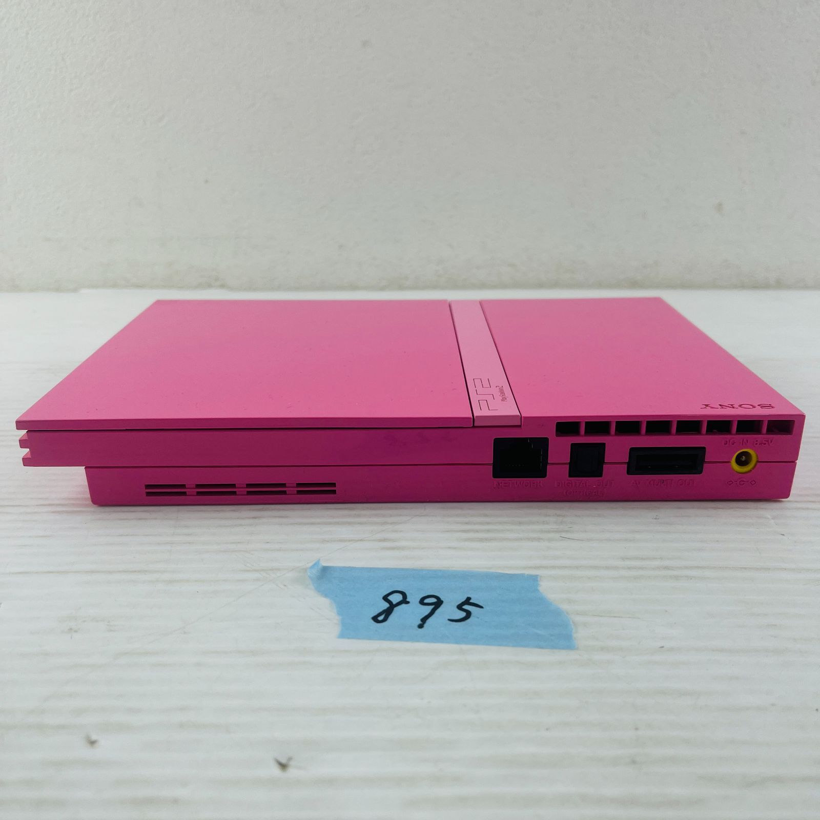ps2 薄型ピンク すぐ遊べるセット動作確認済みSCPH-77000 ◇895