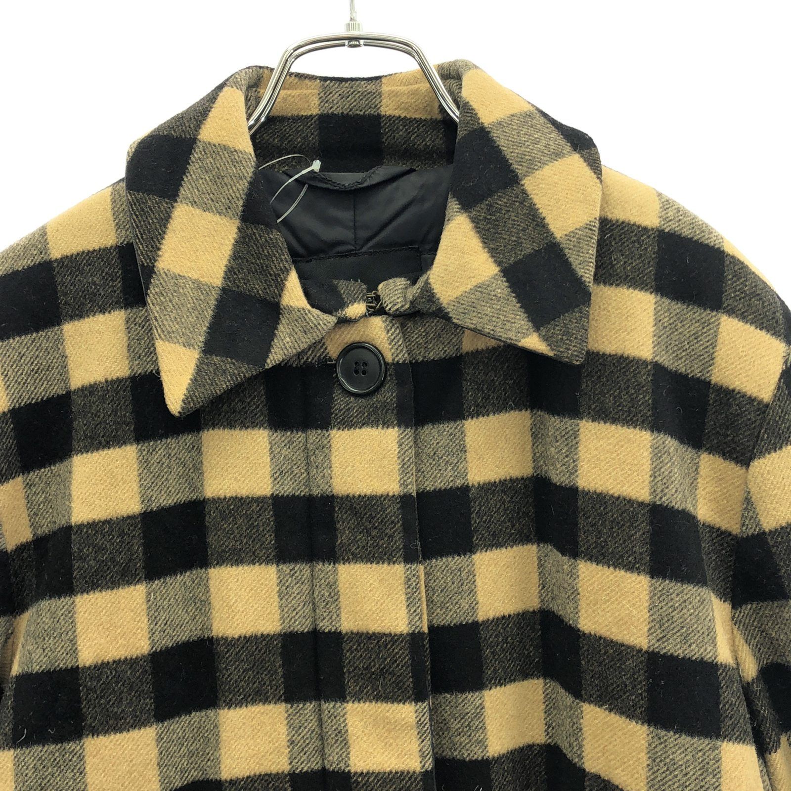 モンクレール MONCLER その他コート コート チェック柄ダウン