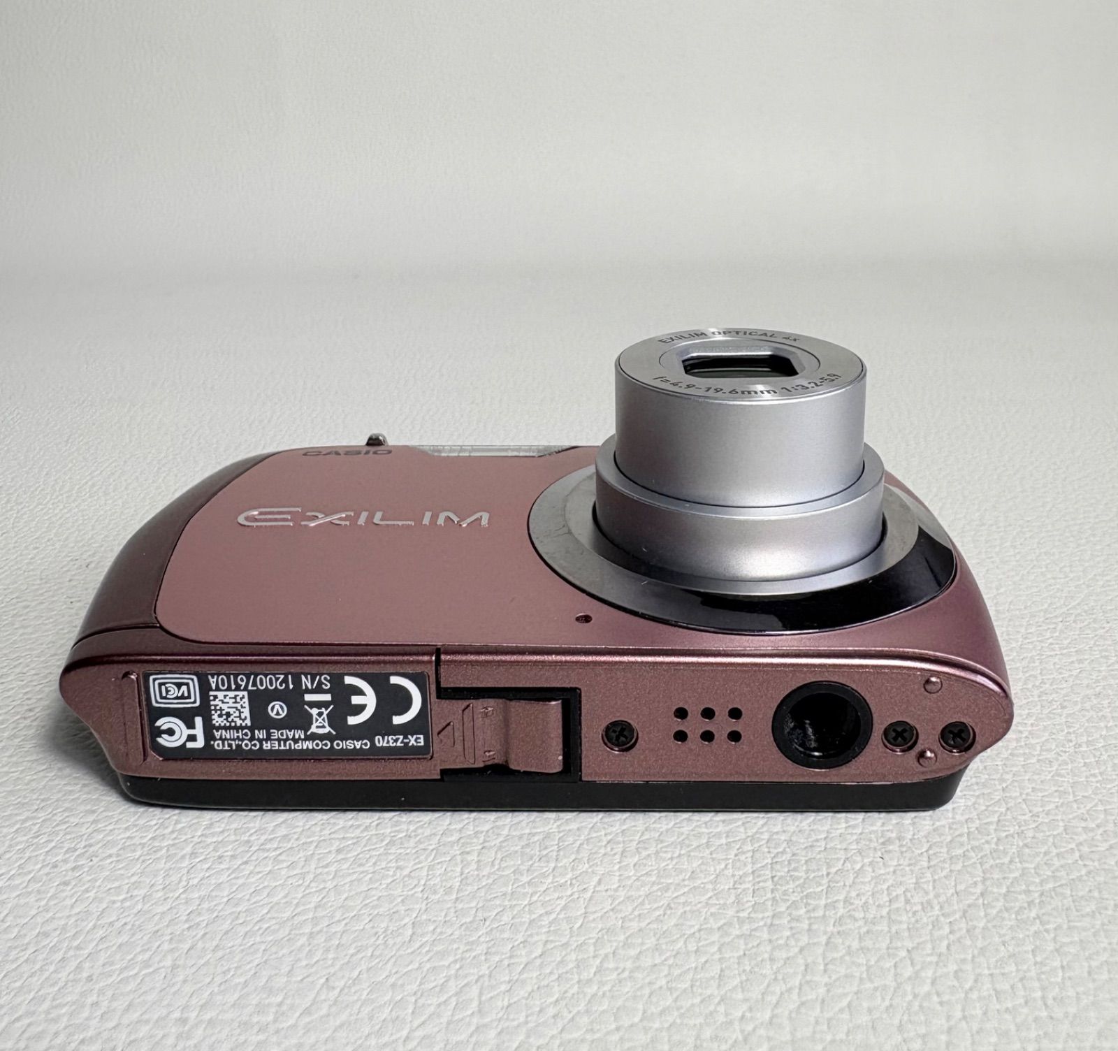 CASIO EX-Z370 デジタルカメラ ピンク 【公式通販】