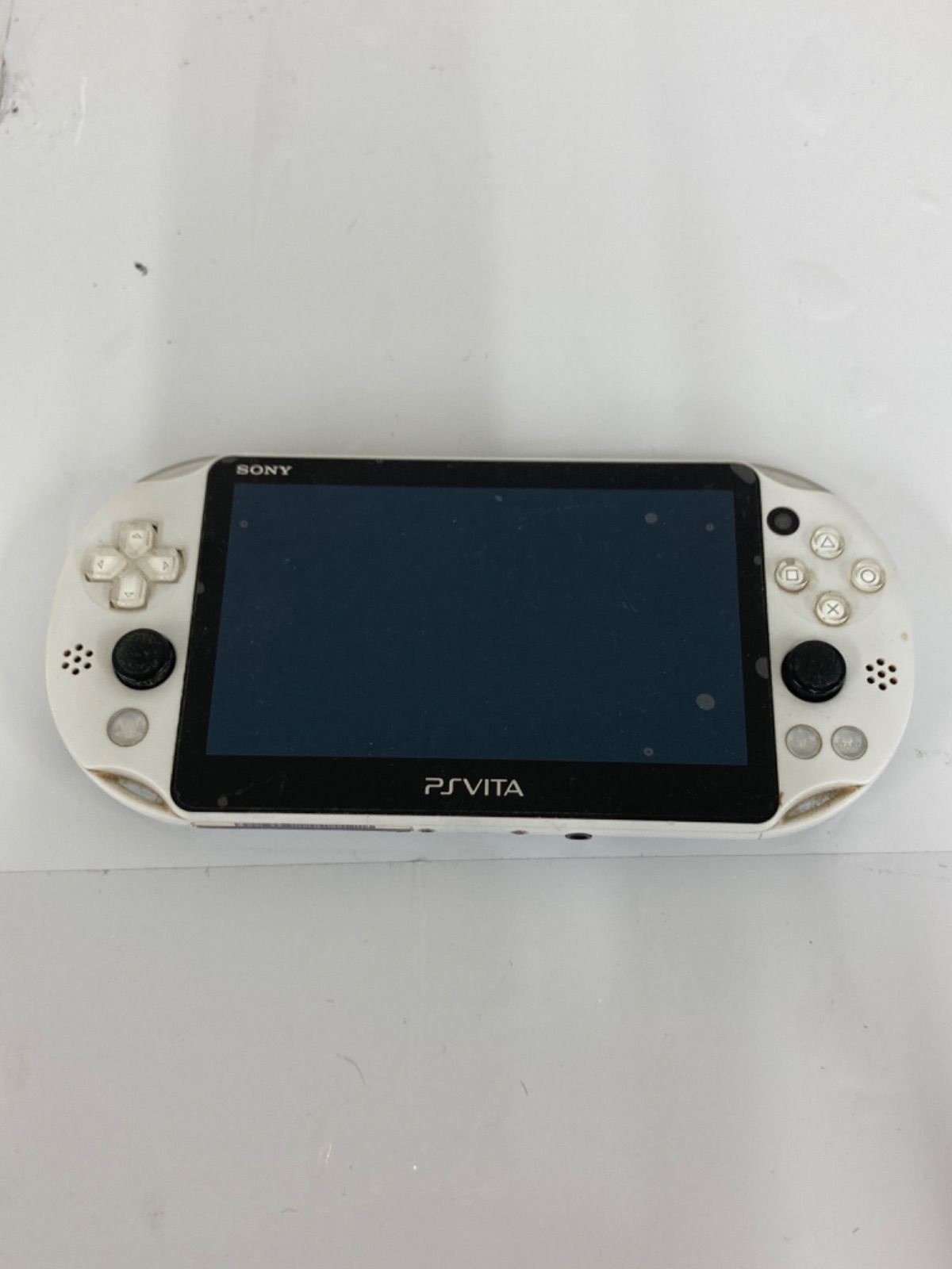 ● 通電未 SONY ソニー PSVITA ビータ 本体 ホワイト 白 ゲーム機本体 1