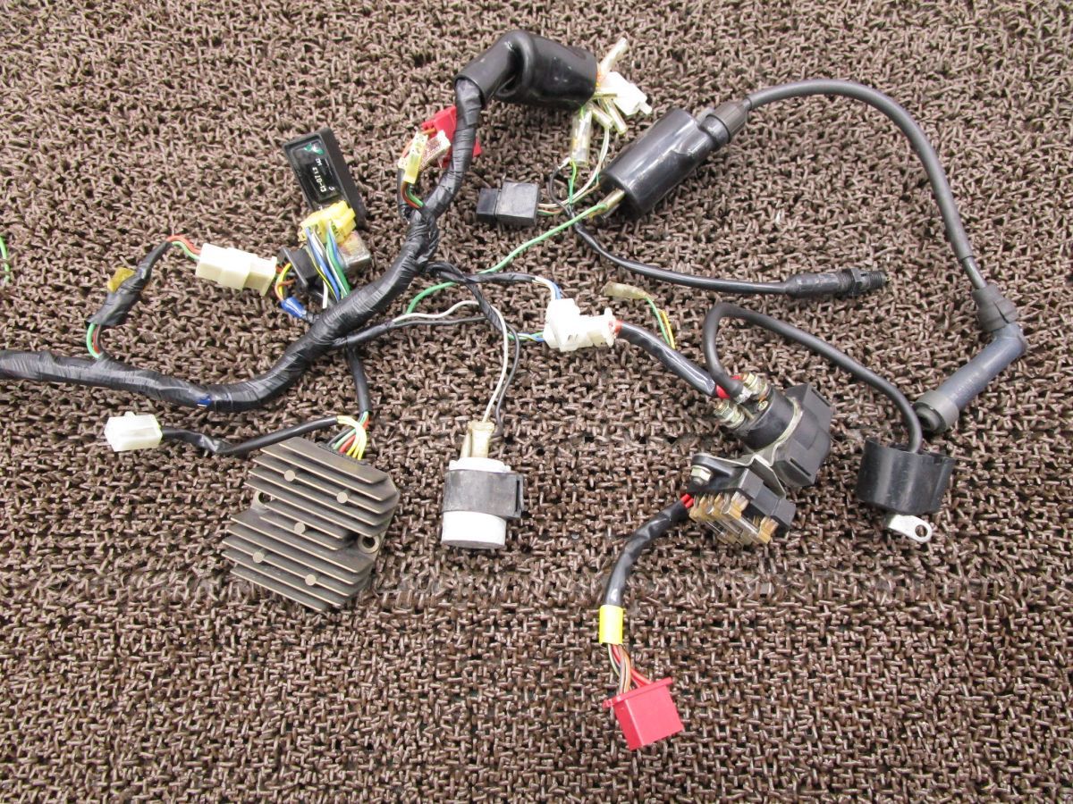 シルクロード メインハーネス CDI レギュレター A5720 イグニッションコイル リレー L250S ホンダ L250SE Silk Road キャブ車 BRIGHTFACE_UK