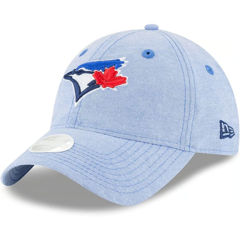 NEWERA ニューエラ Team Linen 9Twenty トロント Bluejays ブルージェイズ ストラップバックキャップ