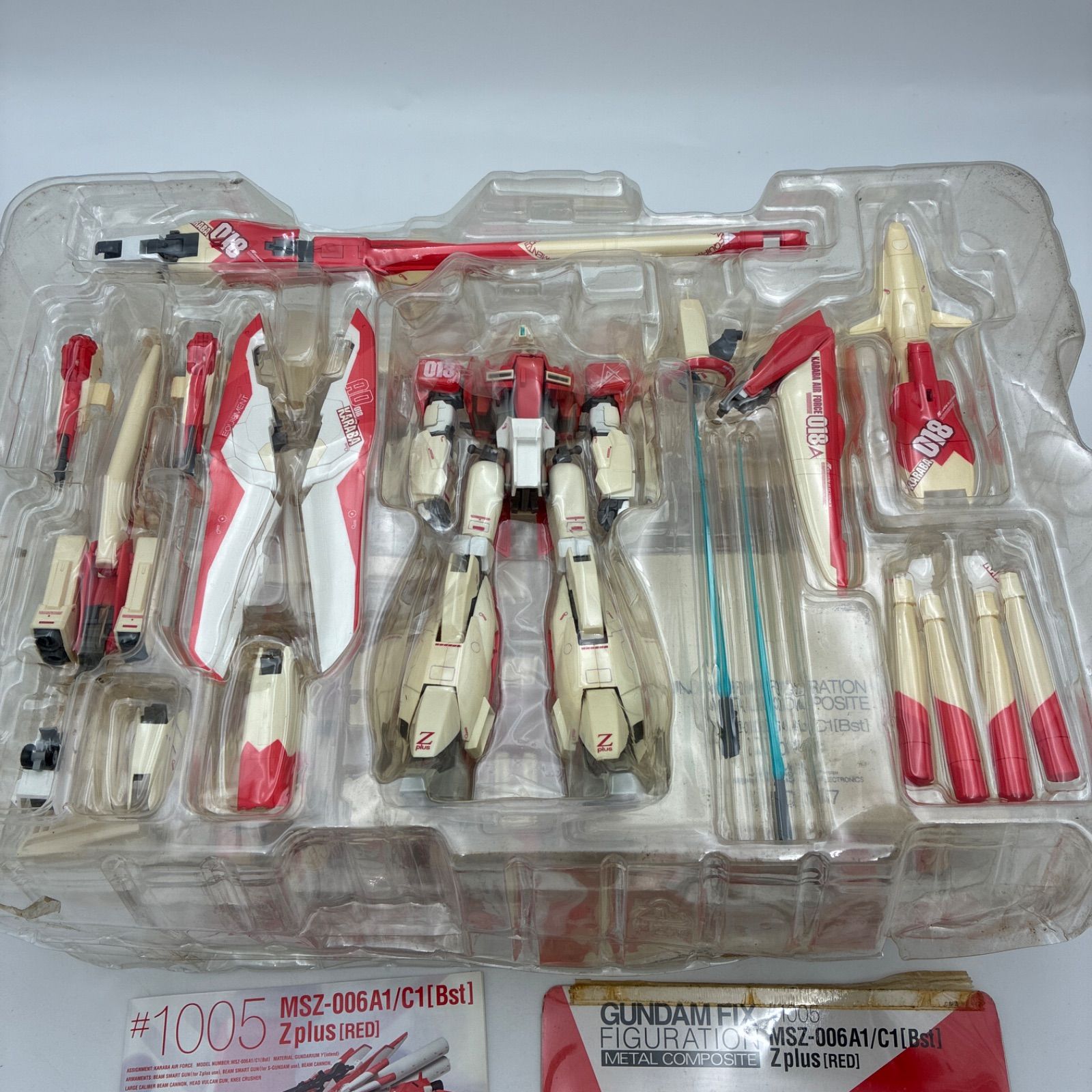 箱無品 バンダイ GUNDAM FIX #1005 ゼータプラス 特典付!! 最も安い 箱