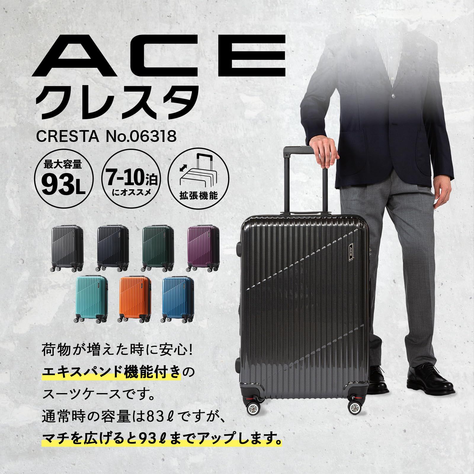 双輪キャスター 容量拡張機能