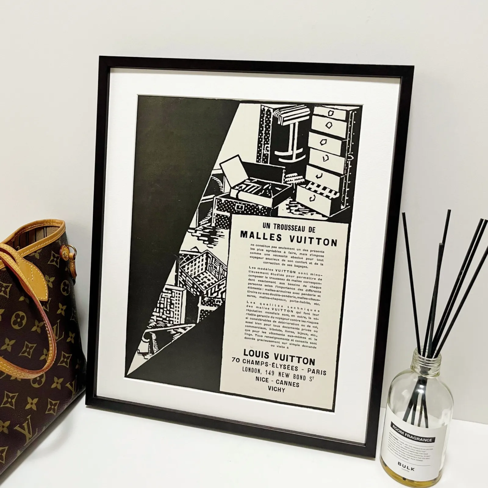1926 広告＞Louis Vuitton ルイヴィトン ポスター ヴィンテージ