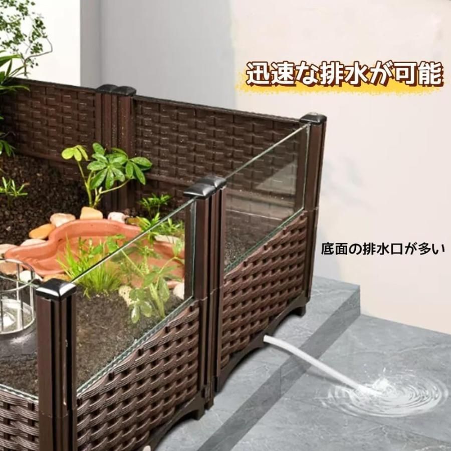 亀 水槽 透明 リクガメ ケージ　高精細ガラス ガラス透明 360° 水槽セット Amazon | 亀 水槽 大きい 透明 リクガメ ケージ カメの生息地