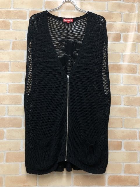 中古】 Supreme シュプリーム Dragon Zip Up Sweater Vest 中古】 Supreme シュプリーム Dragon Zip Up Sweater Vest
